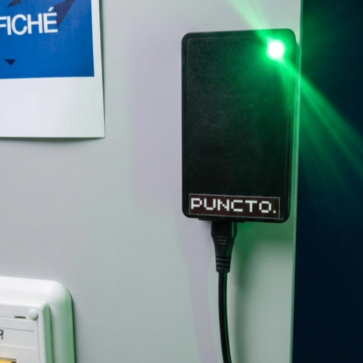 Dispositivo PUNCTO instalado en entorno de oficina