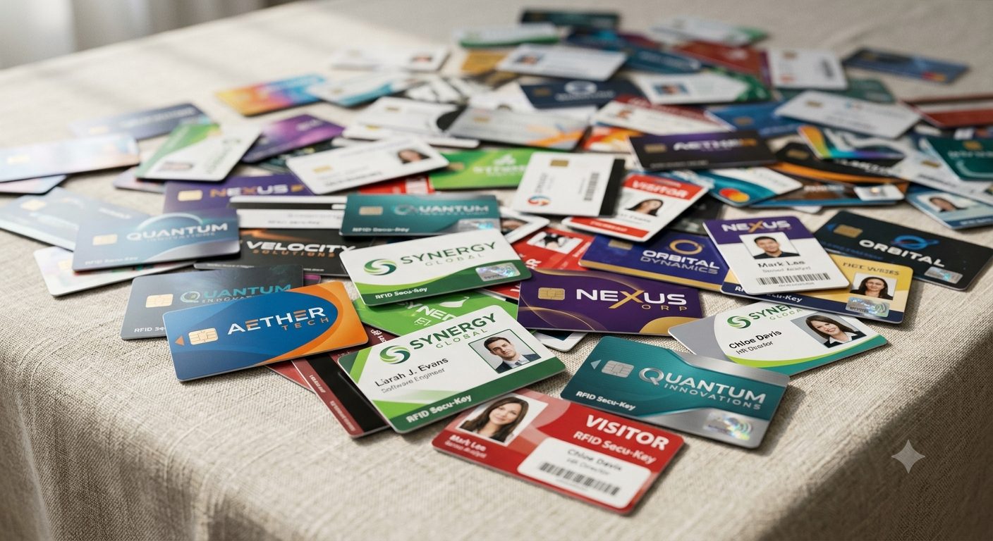 Tarjetas RFID personalizadas impresas a todo color para empresas